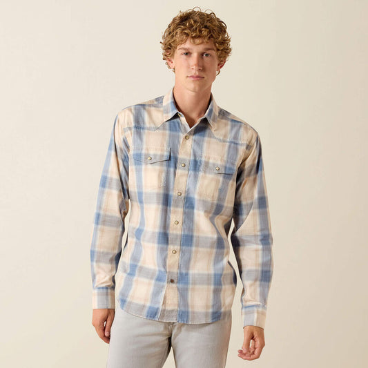 Retro Horace Fitted Snap Shirt