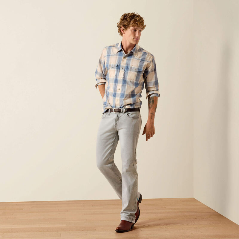 Retro Horace Fitted Snap Shirt