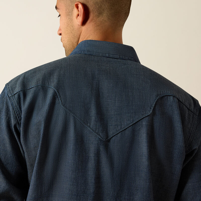 Mens Retro Fit Western Shirt