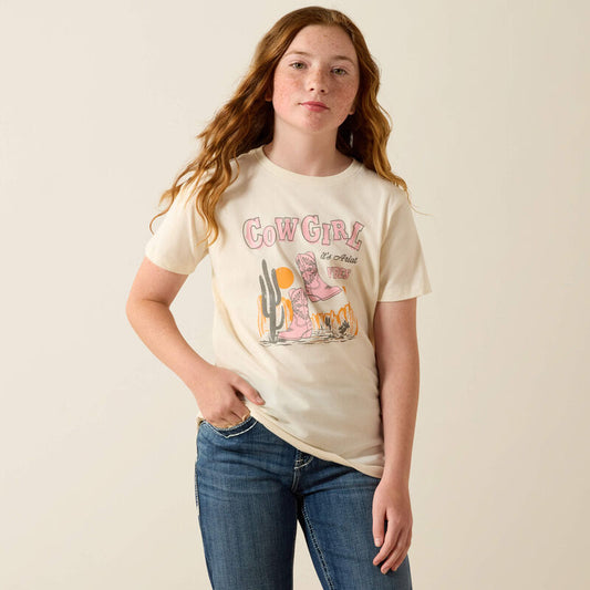 Girls Cowgirl Tshirt