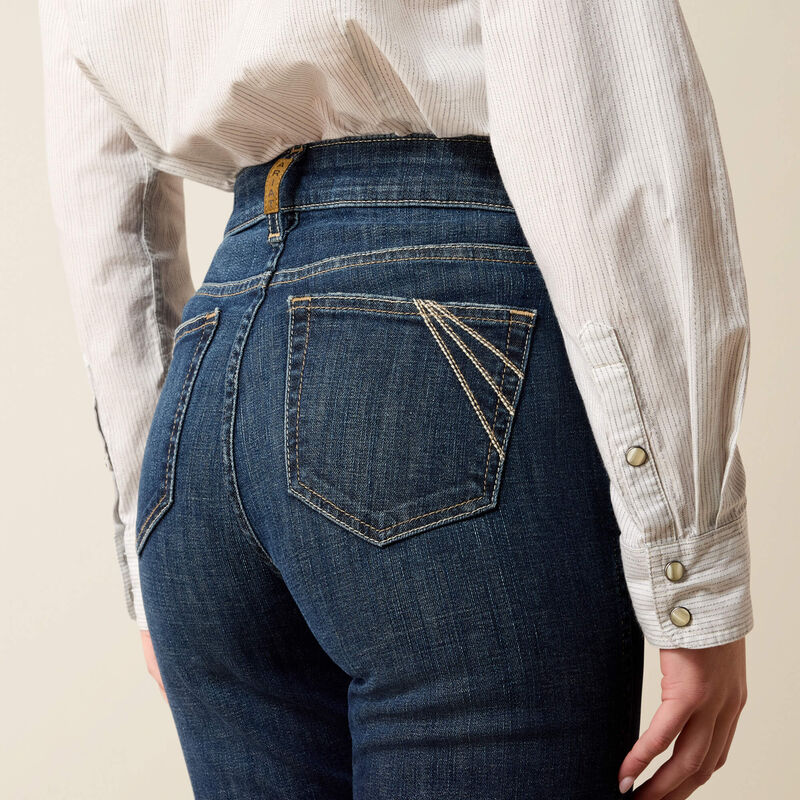 Ladies Highrise Slim Trouser Jeans