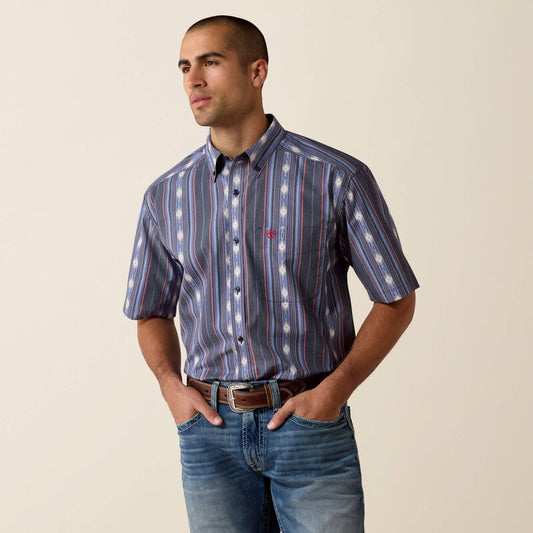 Mens Classic Fit Western Shirt