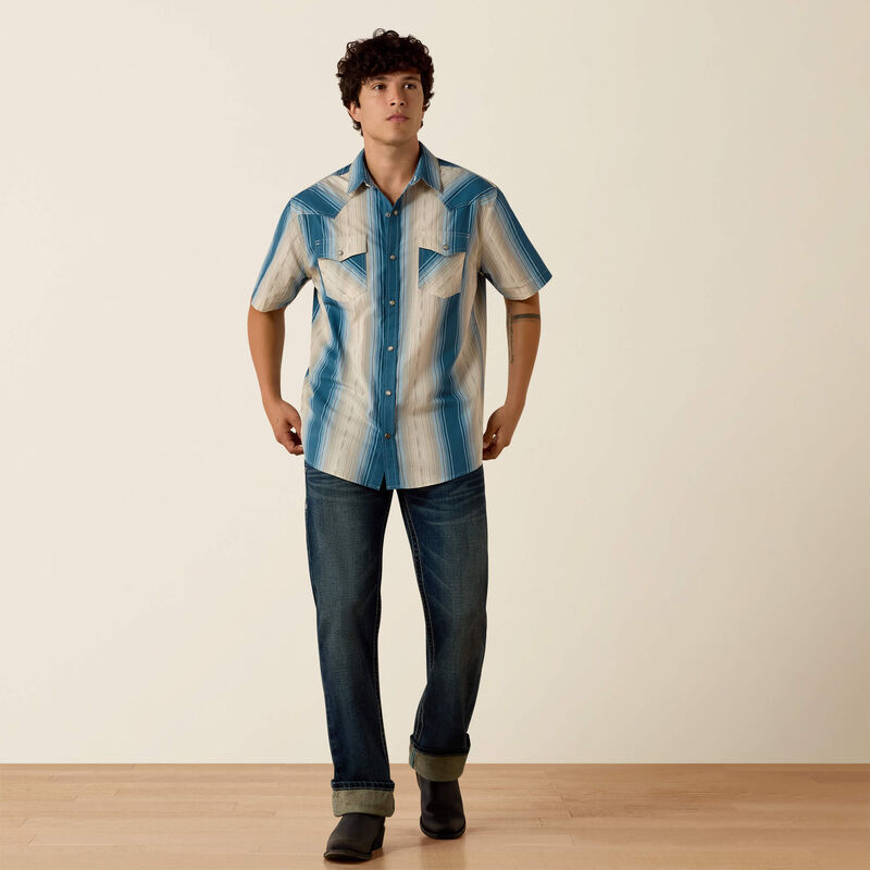 Mens Shortsleeve Western