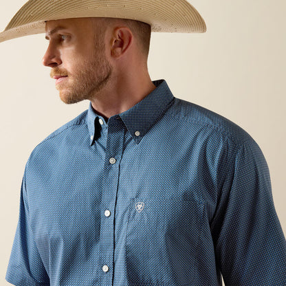 Mens Classic Shortsleeve Western Shirt