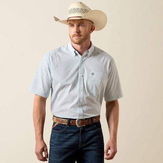 Mens Shortsleeve Classic Western Shirt