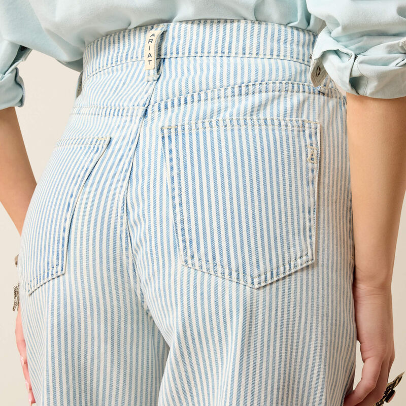 Ladies Ultra Highrise Wideleg Jeans