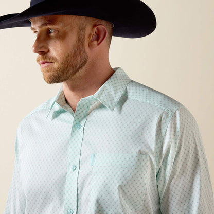 Mens Classic Fit Western Shirt
