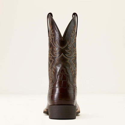 Sport Latigo Wide Square Toe Cowboy Boot