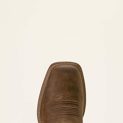 Brush Creek Wide Square Toe Cowboy Boot