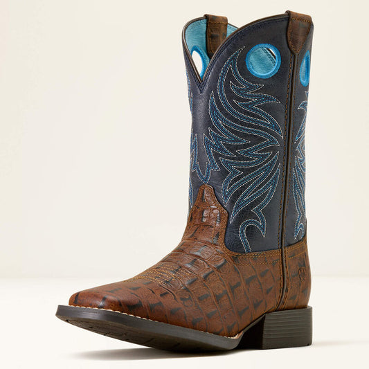 Knox Wide Square Toe Western Boot