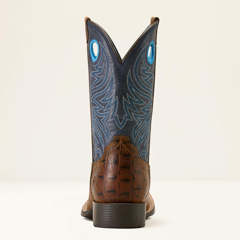 Knox Wide Square Toe Western Boot
