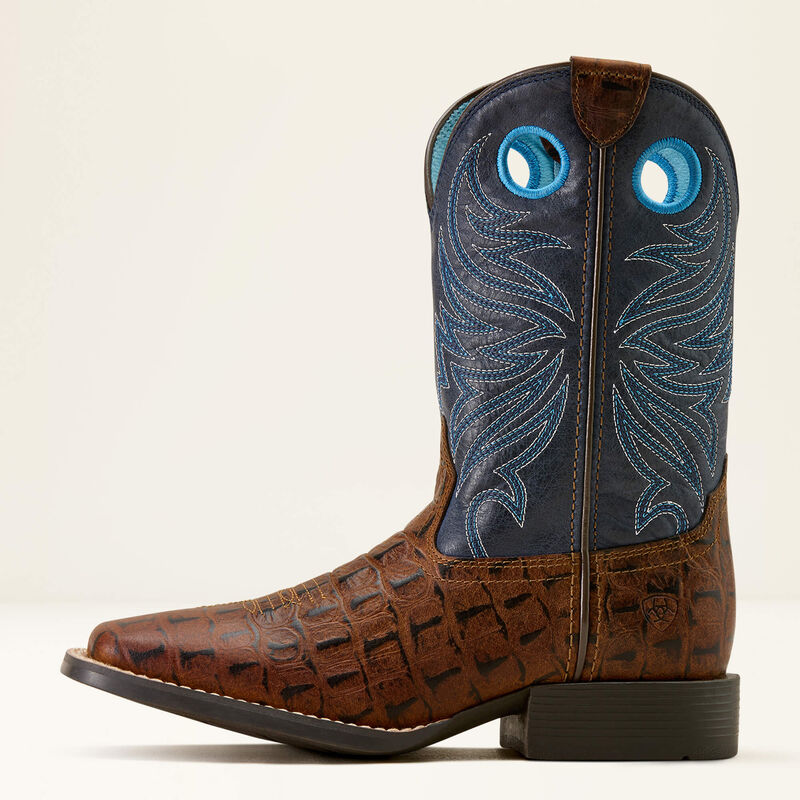 Knox Wide Square Toe Western Boot