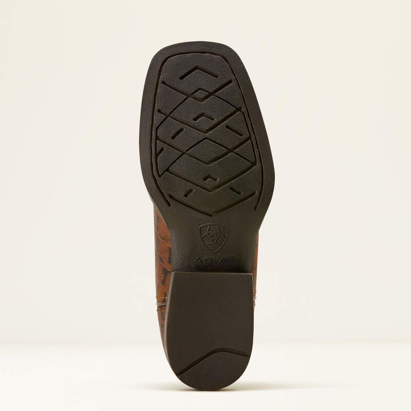 Knox Wide Square Toe Western Boot