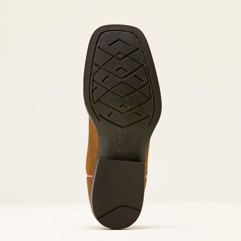 Wild Bloom Wide Square Toe Western Boot