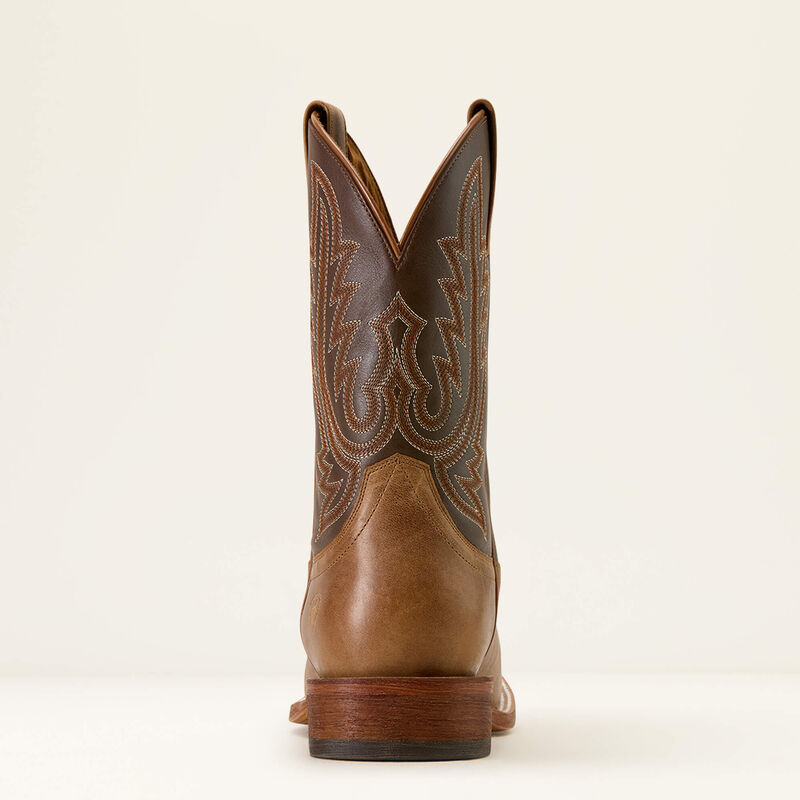 County Roads Wide Square Toe Cowboy Boot