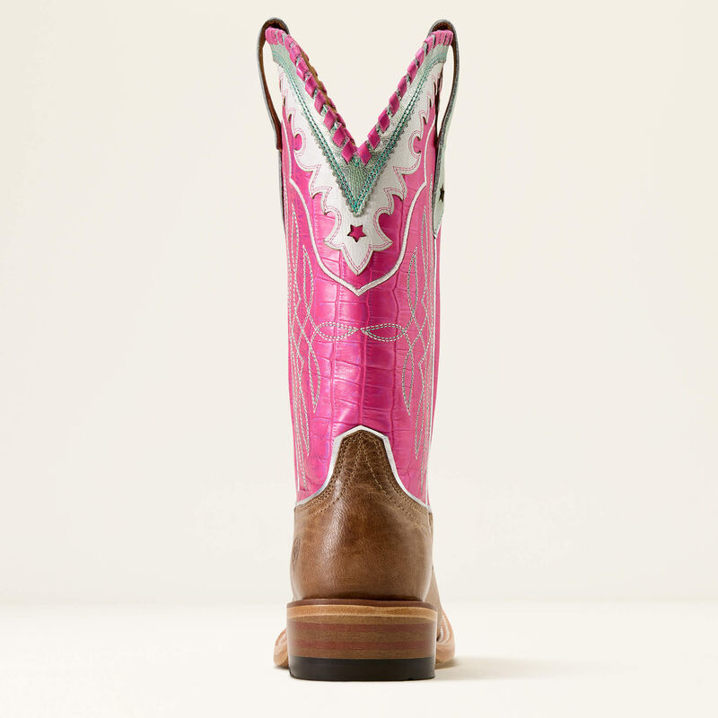 Riata Wide Square Toe Western Boot