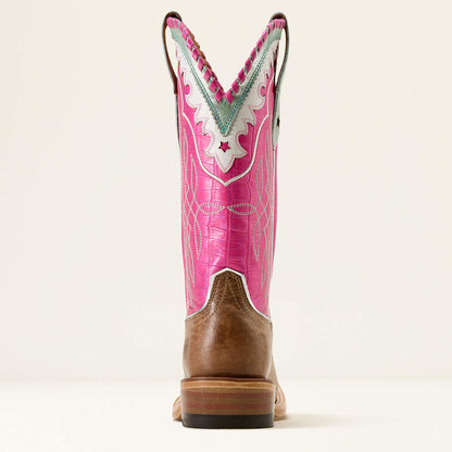Riata Wide Square Toe Western Boot