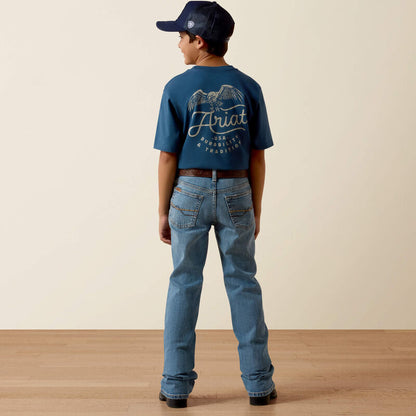 B4 Relaxed Palmer Boot Cut Jeans
