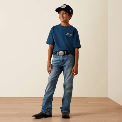 B4 Relaxed Palmer Boot Cut Jeans