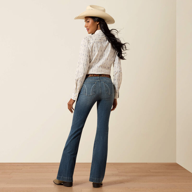 High Rise Vera Slim Trouser Jeans