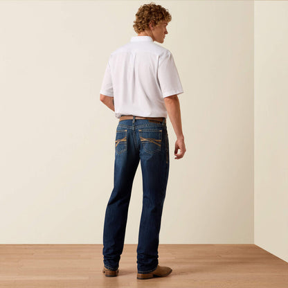 Mens Loose Straight Jeans