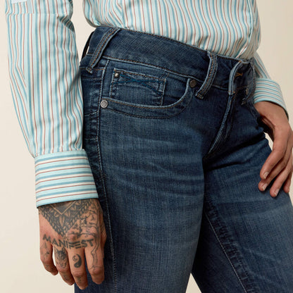 Mid Rise Luisa Boot Cut Jeans