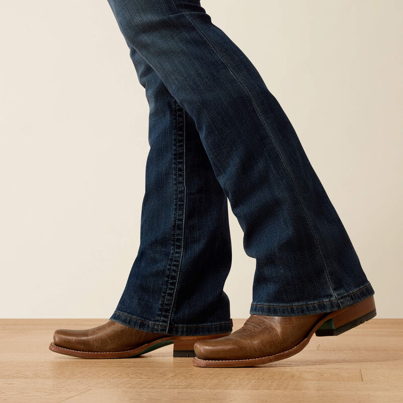 Mid Rise Luisa Boot Cut Jeans