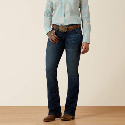 Mid Rise Luisa Boot Cut Jeans