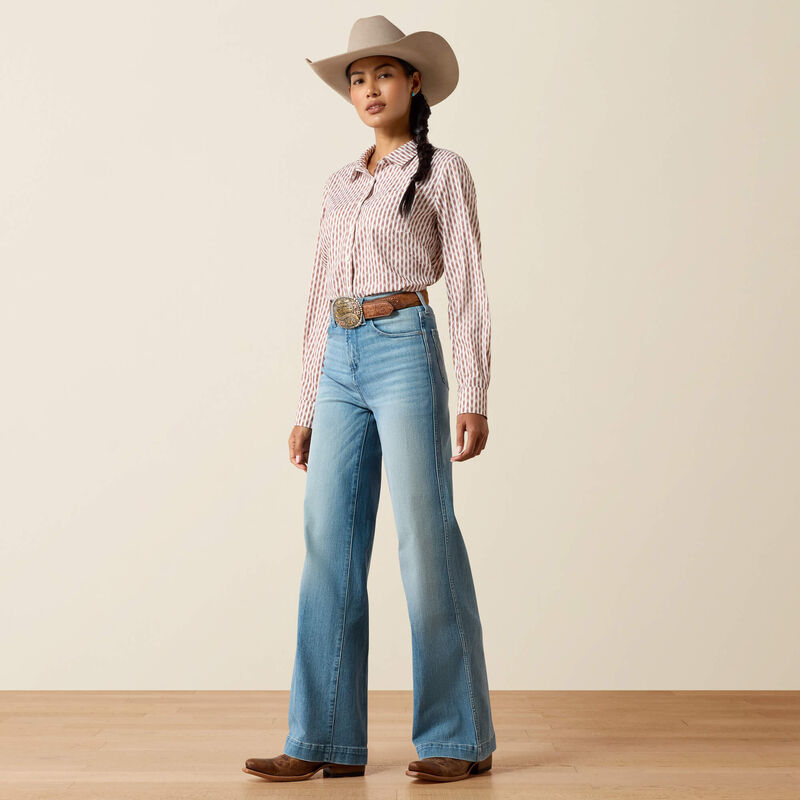 Ultra High Rise Luana Wide Leg Jeans