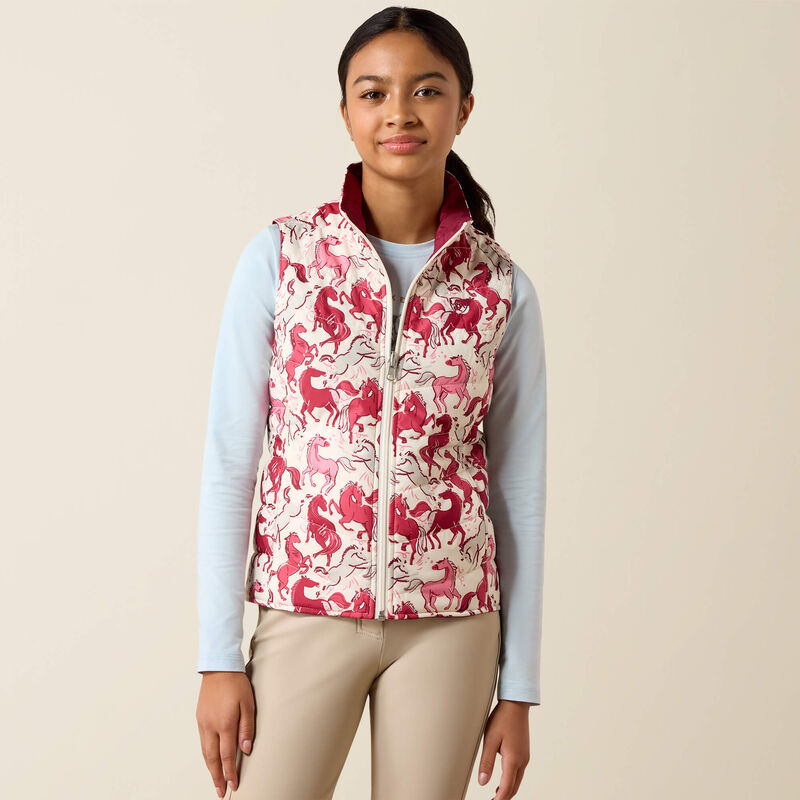 Girls Bella Reversible Insulated Vest