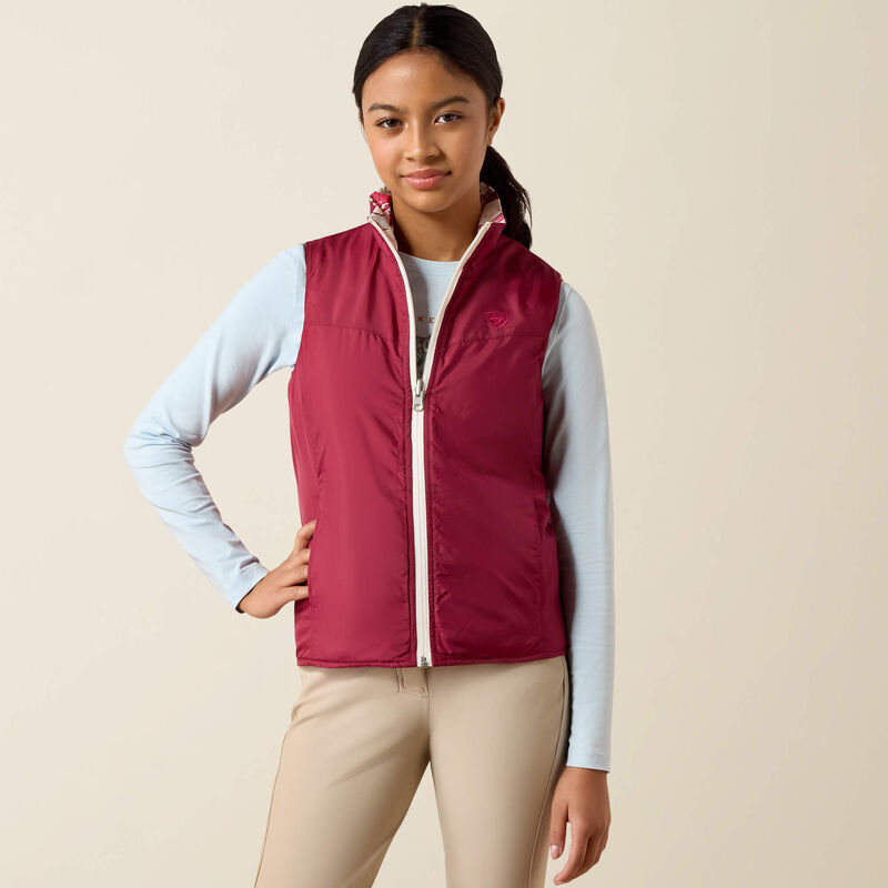 Girls Bella Reversible Insulated Vest
