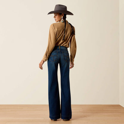 Perfect Rise Petra Flipside Wide Leg Jeans