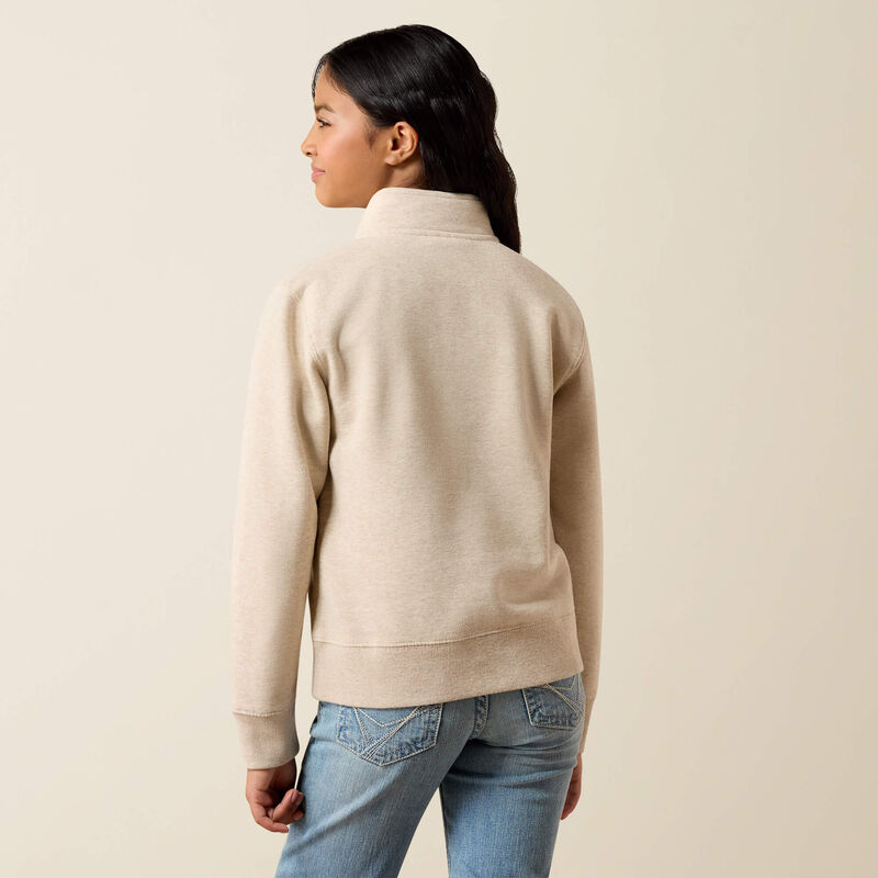Running Wild 1/4 Zip Sweatshirt