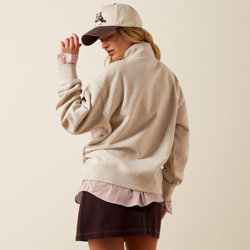 Running Wild 1/2 Zip Sweatshirt