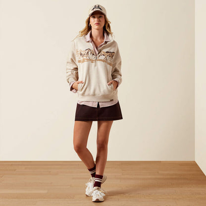 Running Wild 1/2 Zip Sweatshirt