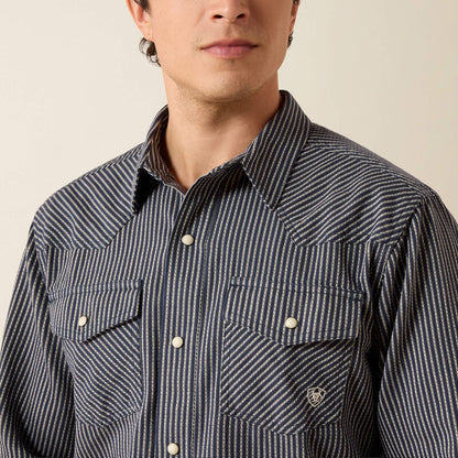 Retro Haywood Fitted Snap Shirt