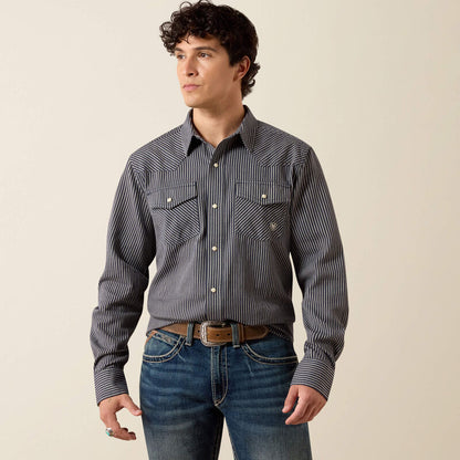 Retro Haywood Fitted Snap Shirt
