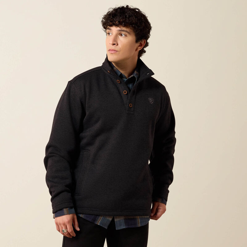 Caldwell 1/4 Button Sweater