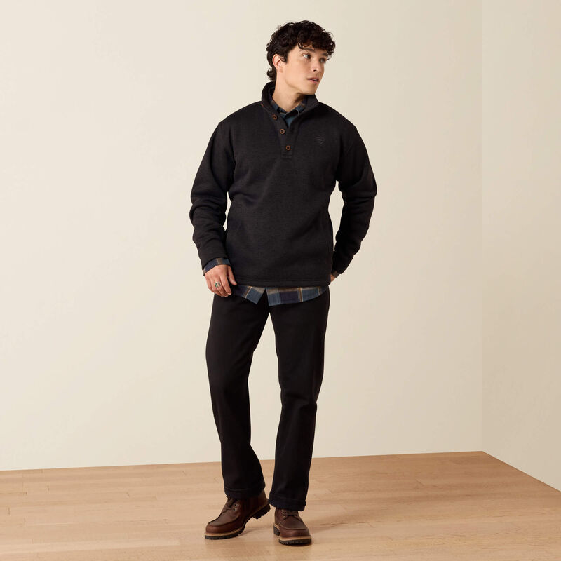 Caldwell 1/4 Button Sweater