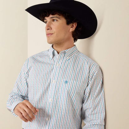 Mens Fitted Western Shirt