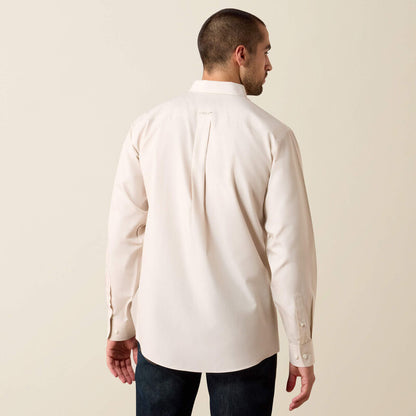 Wrinkle Free Solid Pinpoint Oxford Classic Fit Shirt