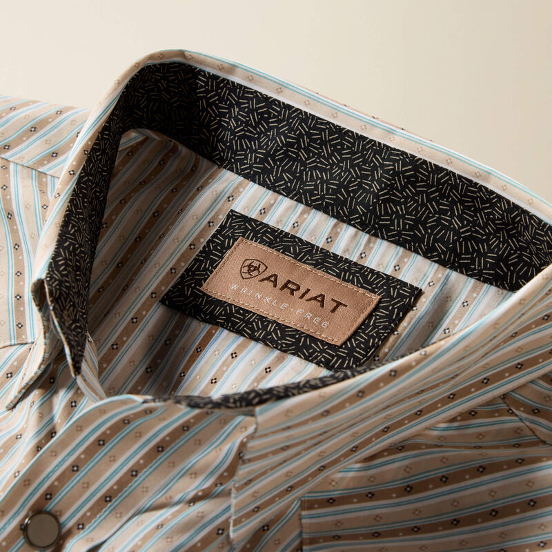 Wrinkle Free Burnard Classic Fit Snap Shirt