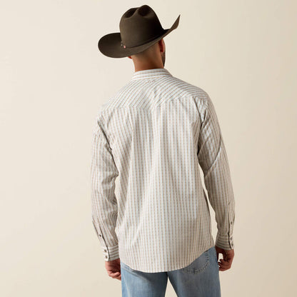Wrinkle Free Burnard Classic Fit Snap Shirt