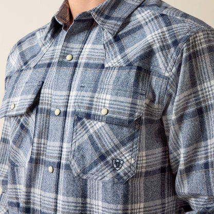 Retro Harish Fitted Snap Shirt