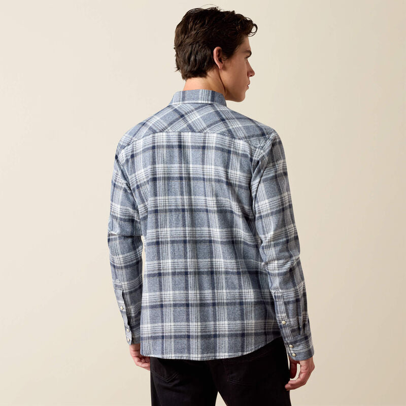 Retro Harish Fitted Snap Shirt