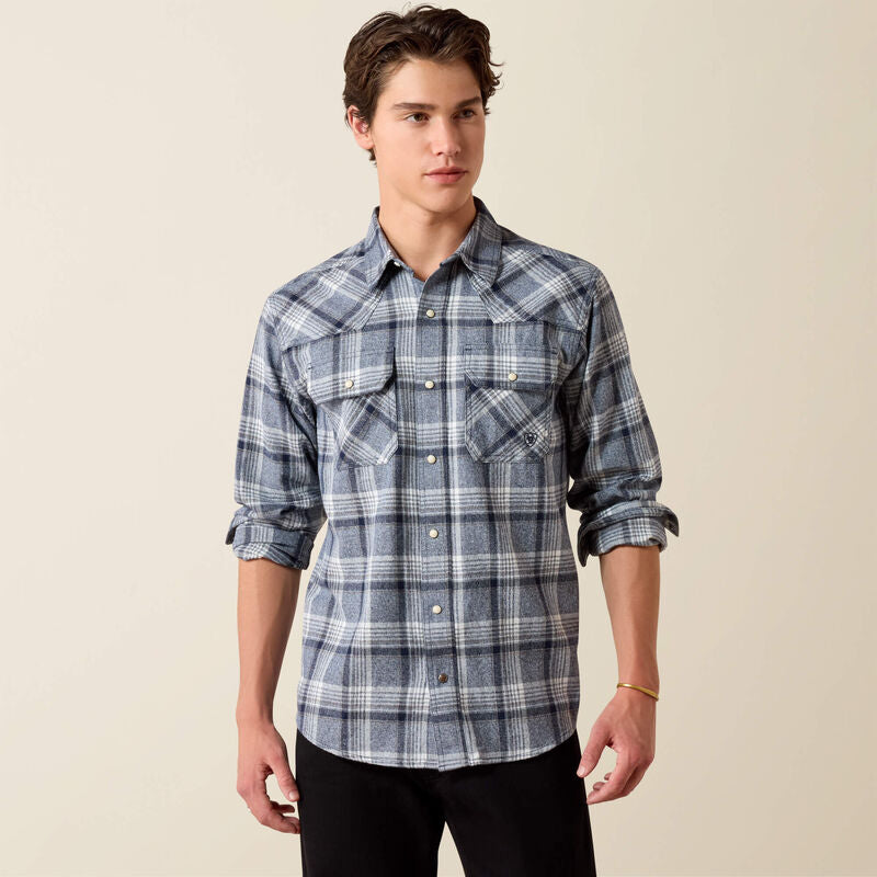 Retro Harish Fitted Snap Shirt