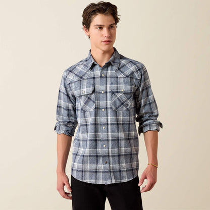 Retro Harish Fitted Snap Shirt