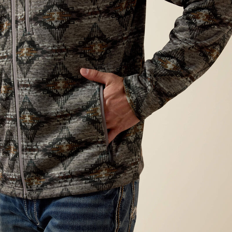 Caldwell Full Zip Sweater