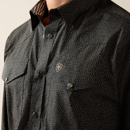 Wrinkle Free Braven Fitted Snap Shirt