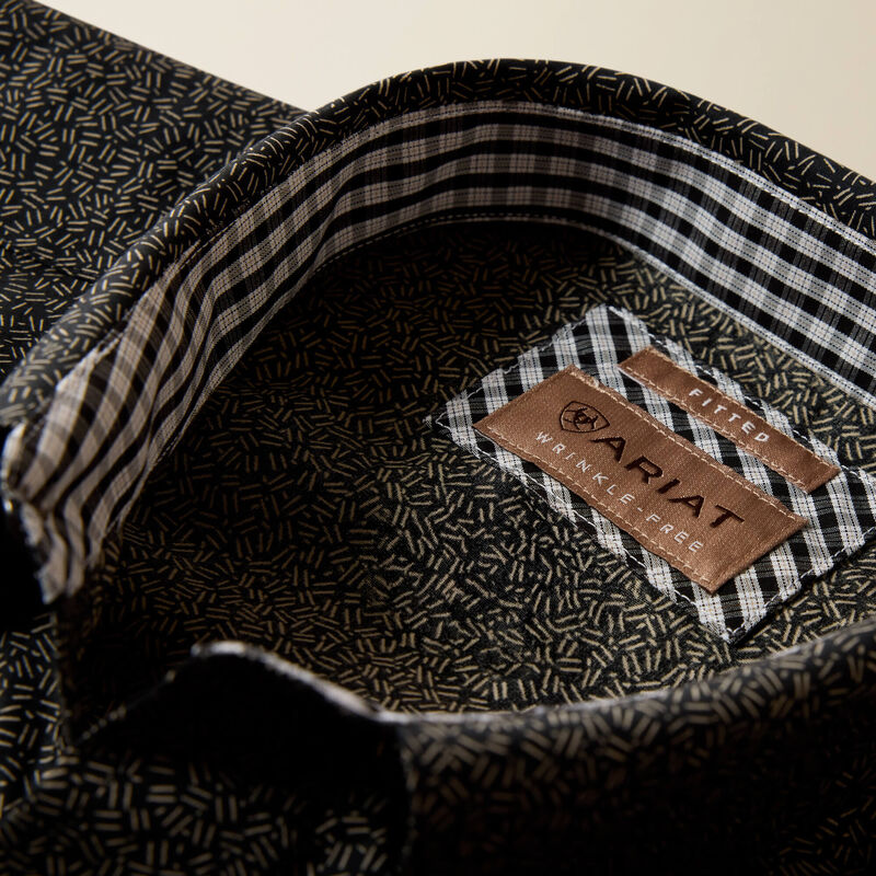 Wrinkle Free Braven Fitted Snap Shirt